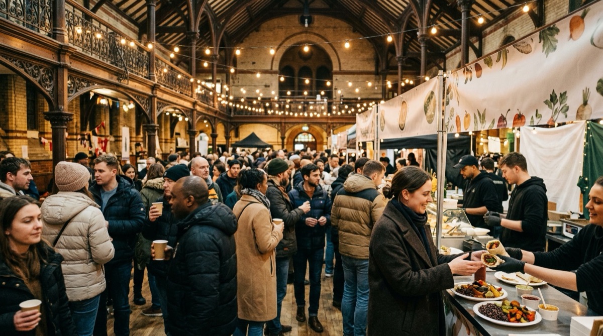 Bristol Vegan Christmas Market festival